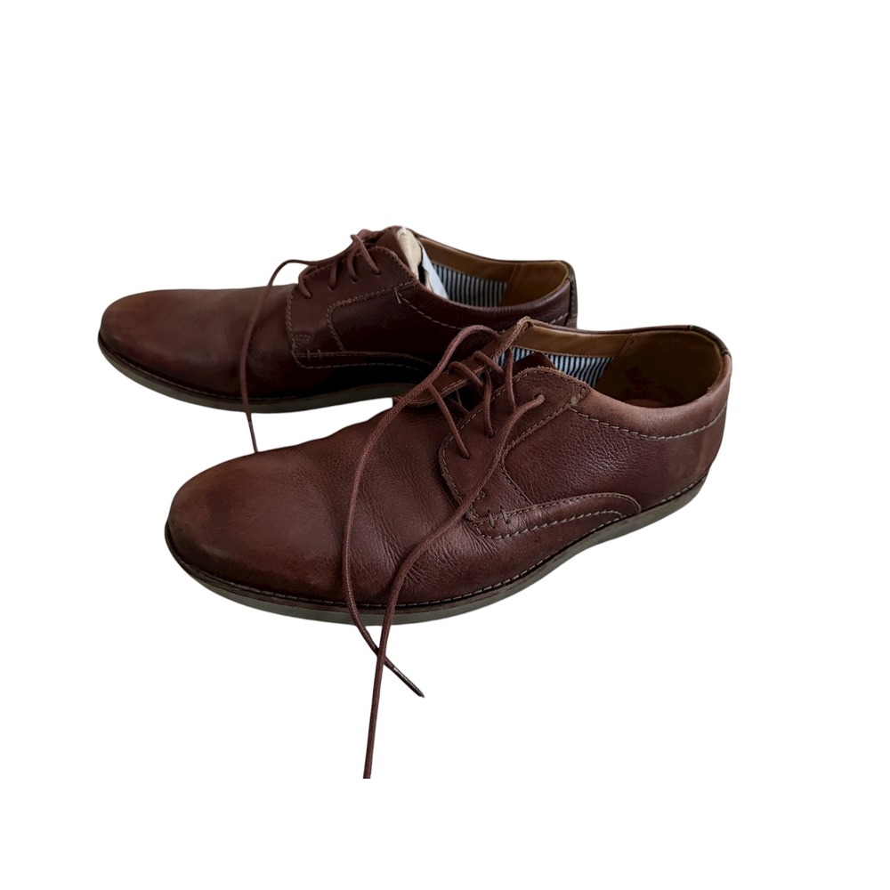 Clarks Men's Leather Oxford Shoes‎ – Size 10.5M – Gently Worn
